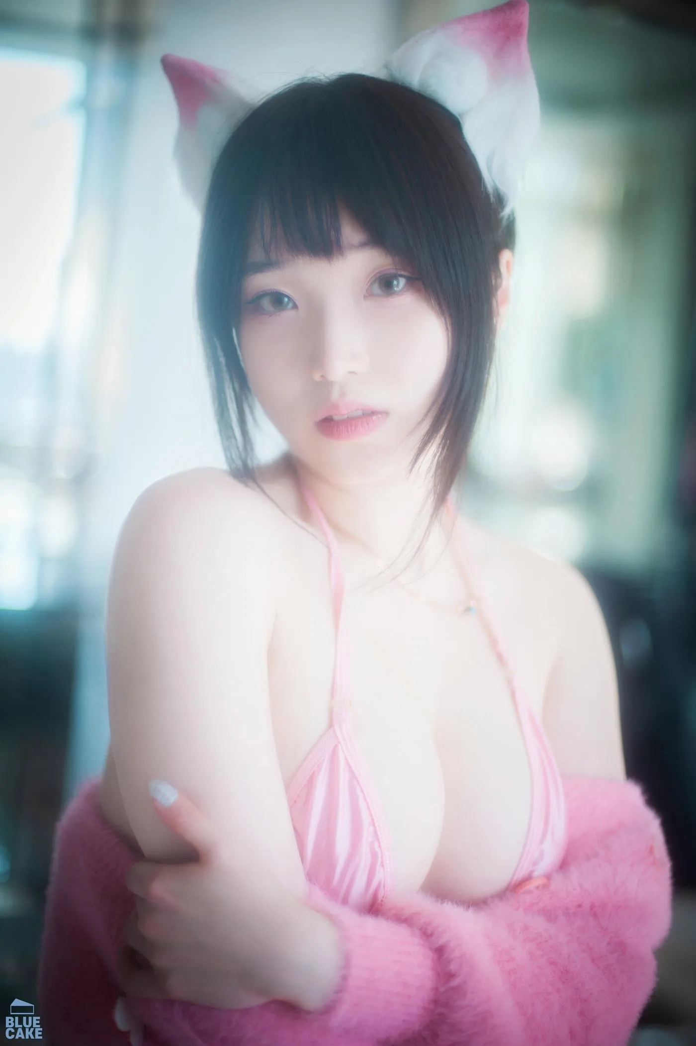 Bambi밤비 – NO.91 [BLUECAKE] Naughty Cats Pink  Mint RED [90P]插图